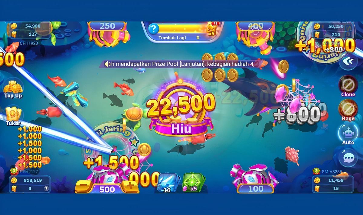 Mengenal Jenis-Jenis Permainan Tembak Ikan Online Lucky Fishing dan Cara Bermainnya